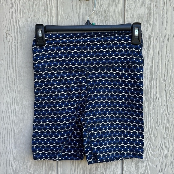 Anthropologie Splits59 Airweight High-Waisted Bike Shorts in Cobalt Blue - Picture 4 of 7